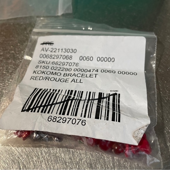 Free People Kokomo Bracelet - Red, NWT - Picture 12 of 12